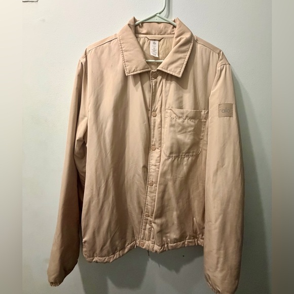ALO Yoga Other - ALO Yoga Men's Beige Shirt Jacket